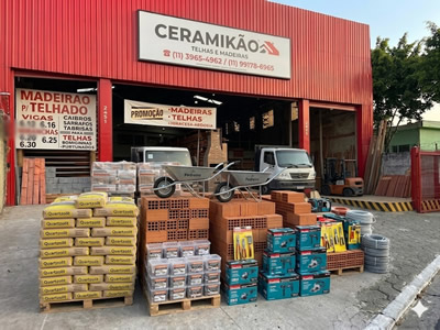 Fachada Ceramikão - Entrega Materiais de Construção Frete a Domicílio